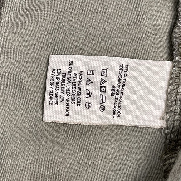 Free People Women's Large Green Camo Not Your Brothers Military Surplus Jacket - Picture 5 of 15